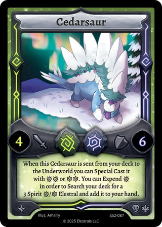 Image for Cedarsaur (SS2-087) (Shattered Stars Chapter 2 [SS2]) - Elestrals