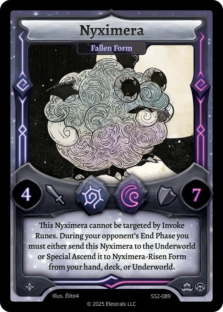 Image for Nyximera - Fallen Form (SS2-089) (Shattered Stars Chapter 2 [SS2]) - Elestrals