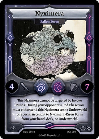 Image for Nyximera - Fallen Form (SS2-089) (Shattered Stars Chapter 2 [SS2]) - Elestrals
