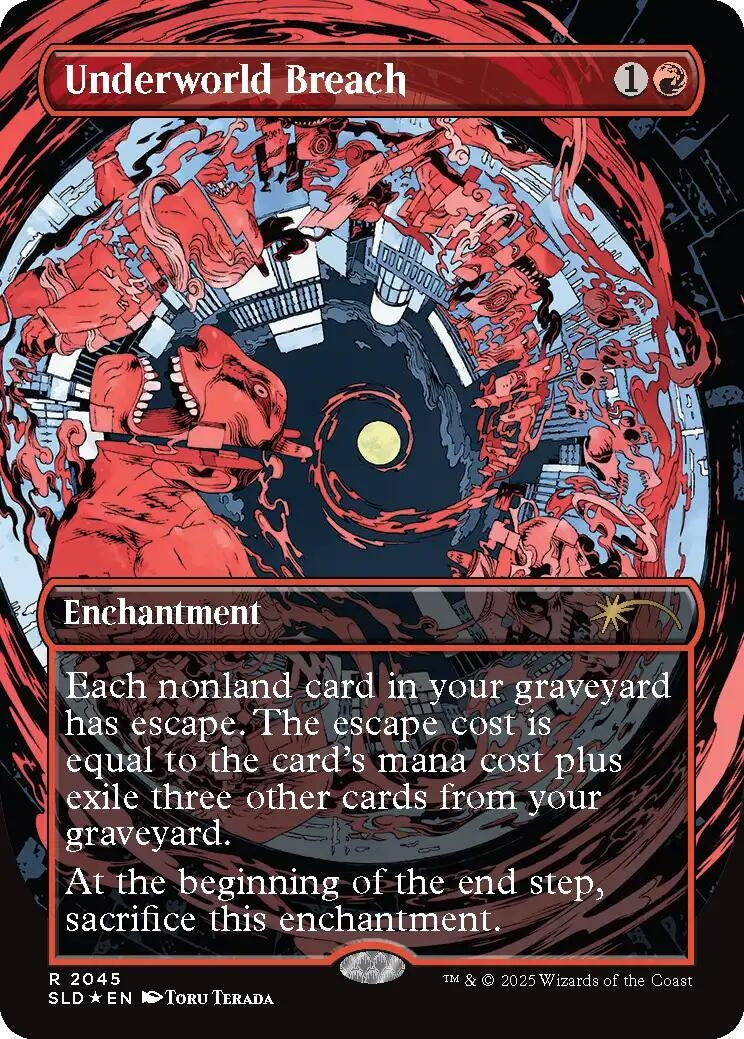 Image for Underworld Breach (2045) (Raised Foil) (2045) (Secret Lair Drop Series) - Magic: The Gathering