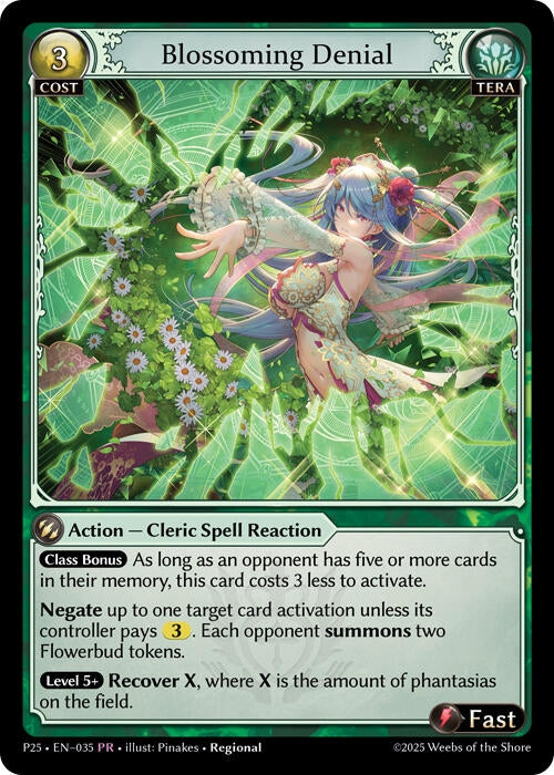 Image for Blossoming Denial (035) (Promotional Cards) - Grand Archive TCG