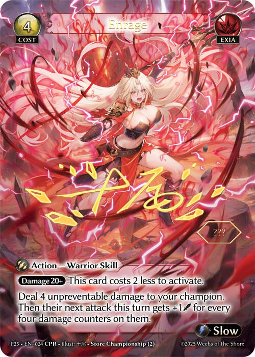 Image for Enrage (CPR) (024) (Promotional Cards) - Grand Archive TCG