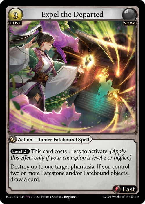 Image for Expel the Departed (043) (Promotional Cards) - Grand Archive TCG