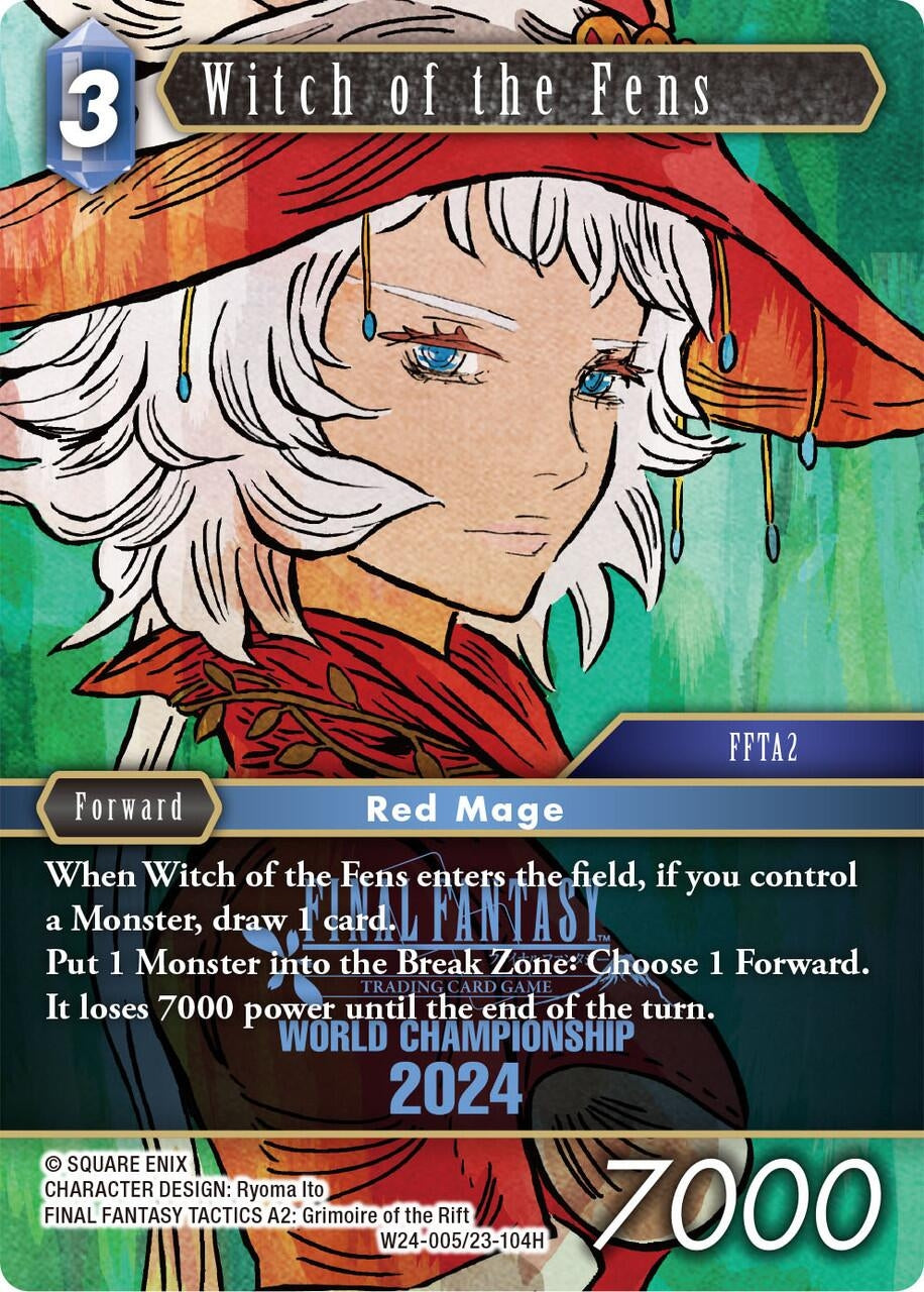 Image for Witch of the Fens (W24-005/23-104H) (World Champion Decks 2024) - Final Fantasy TCG