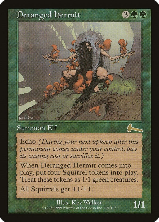 Deranged Hermit (101) [ULG] - MTG Single
