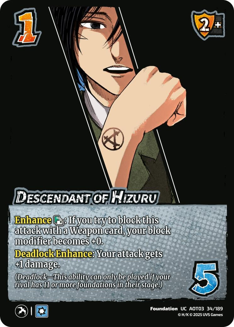 Descendant of Hizuru (34/189) (Attack on Titan: Apocalypse)