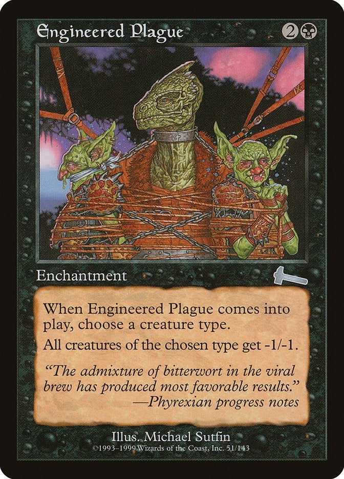 Engineered Plague (51) [ULG] - MTG Single