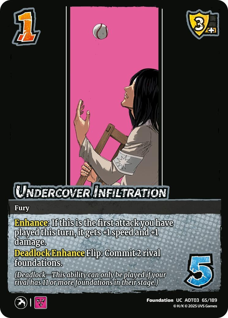 Undercover Infiltration (65/189) (Attack on Titan: Apocalypse)