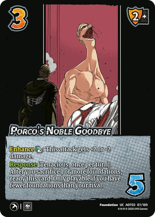 Porco's Noble Goodbye (87/189) (Attack on Titan: Apocalypse)