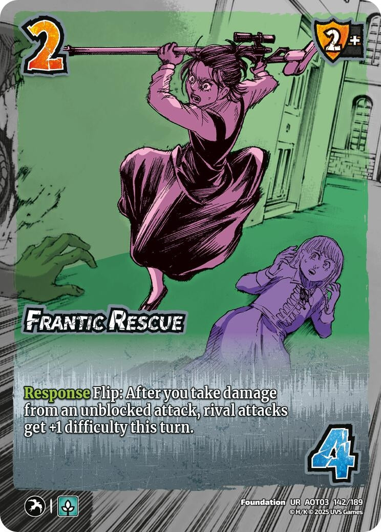 Image for Frantic Rescue (142/189) (Attack on Titan: Apocalypse) - UniVersus
