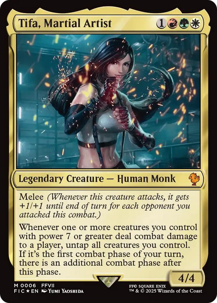 Image for Tifa, Martial Artist (6) (Commander: FINAL FANTASY) - Magic: The Gathering