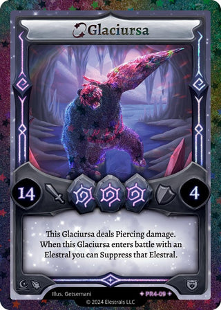 Image for Glaciursa (Stellar) (PR4-09) (Moonrise Promos) - Elestrals
