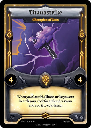 Image for Titanostrike - Champion of Zeus (TP3-04) (Organized Play Series 3) - Elestrals