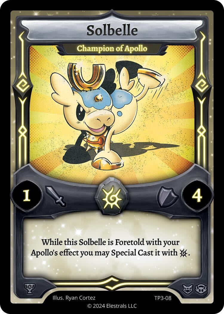 Image for Solbelle - Champion of Apollo (TP3-08) (Organized Play Series 3) - Elestrals