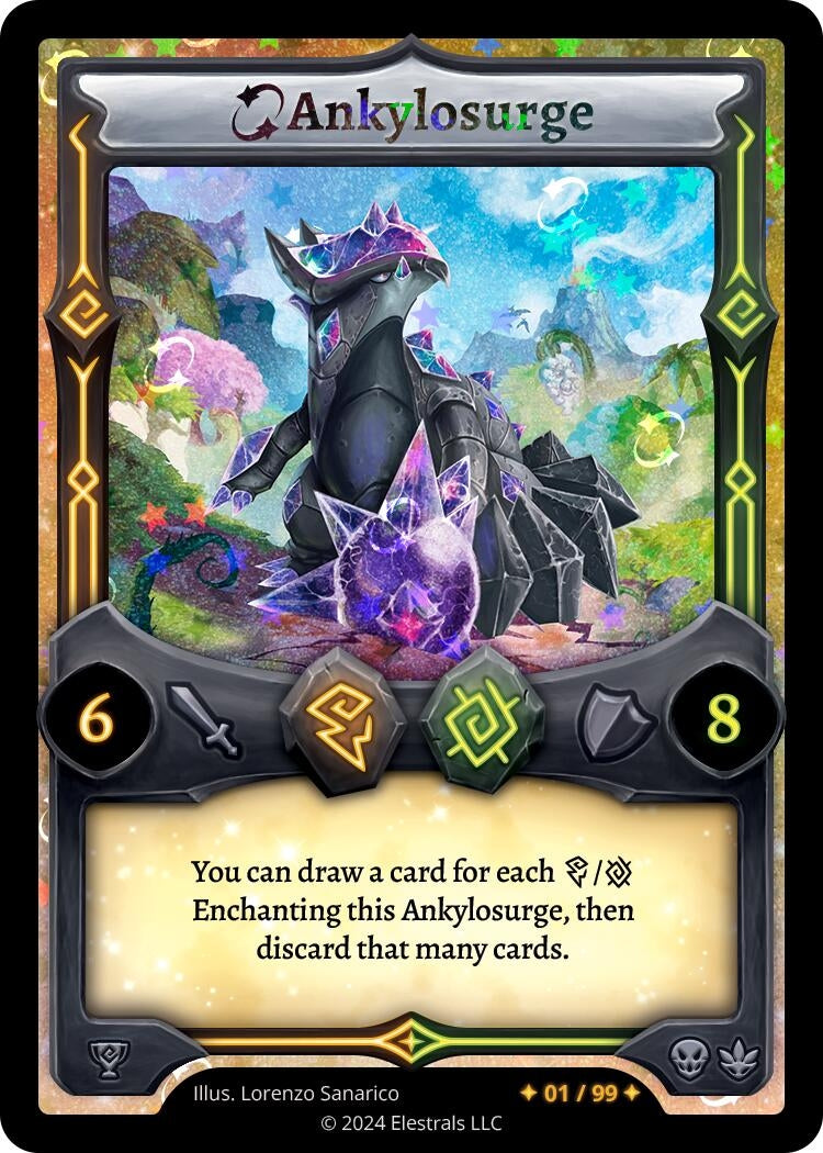 Image for Ankylosurge (Serialized) (Organized Play Series 3) - Elestrals