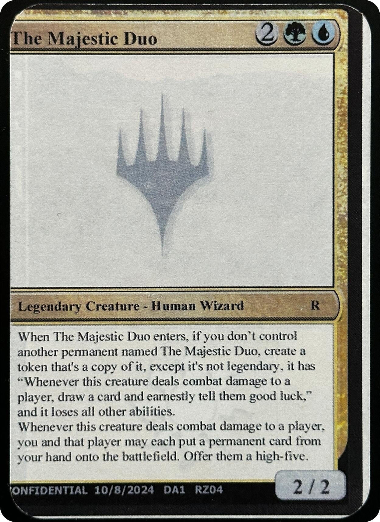 Image for The Majestic Duo (Un-Known Event Playtest Cards) - Magic: The Gathering