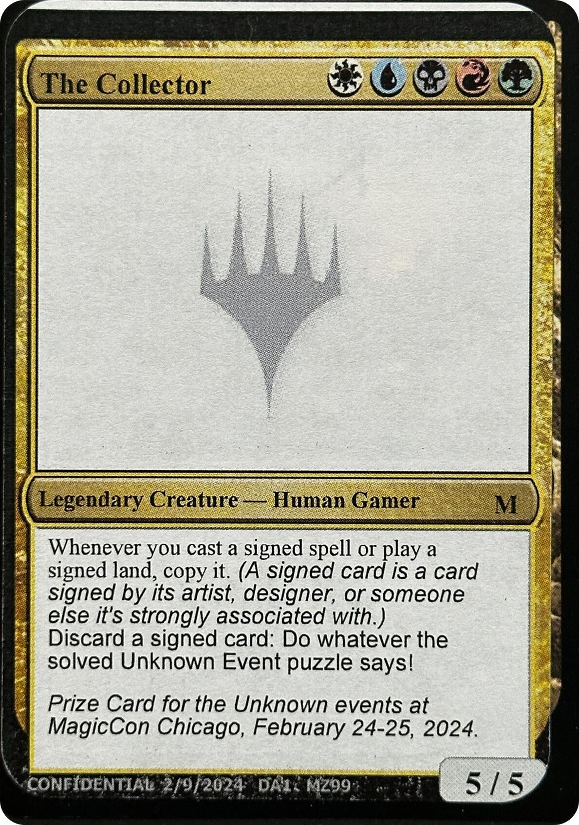 Image for The Collector (Un-Known Event Playtest Cards) - Magic: The Gathering