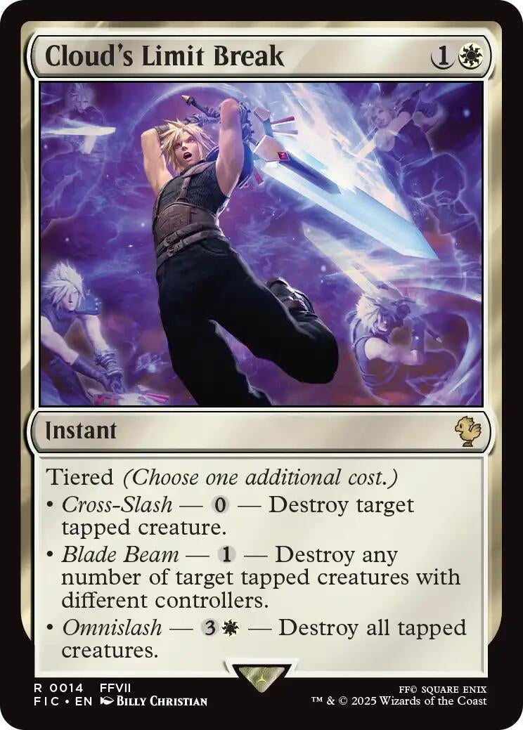 Image for Cloud's Limit Break (14) (Commander: FINAL FANTASY) - Magic: The Gathering
