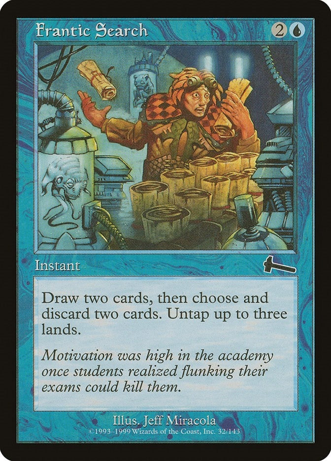 Frantic Search (32) [ULG] - MTG Single