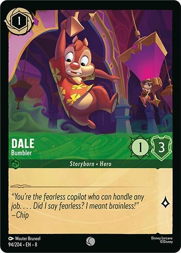 Image for Dale - Bumbler (94/204) [Reign of Jafar] - Disney Lorcana