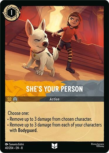 Image for She's Your Person (40/204) [Reign of Jafar] - Disney Lorcana