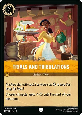 Image for Trials and Tribulations (43/204) [Reign of Jafar] - Disney Lorcana