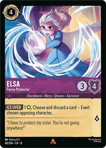 Image for Elsa - Fierce Protector (60/204) [Reign of Jafar] - Disney Lorcana