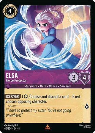 Image for Elsa - Fierce Protector (60/204) [Reign of Jafar] - Disney Lorcana