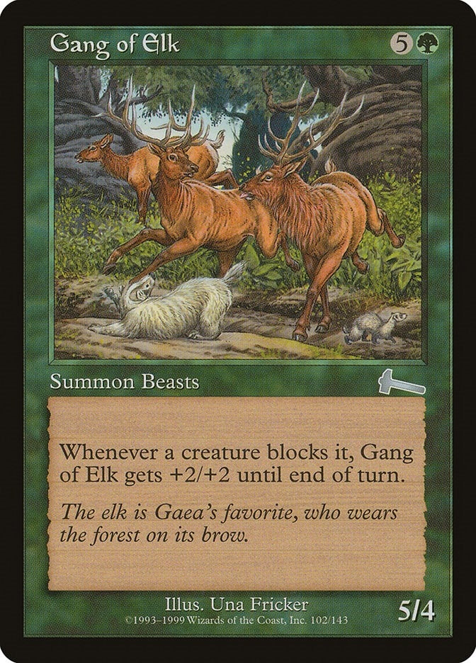 Gang of Elk (102) [ULG] - MTG Single