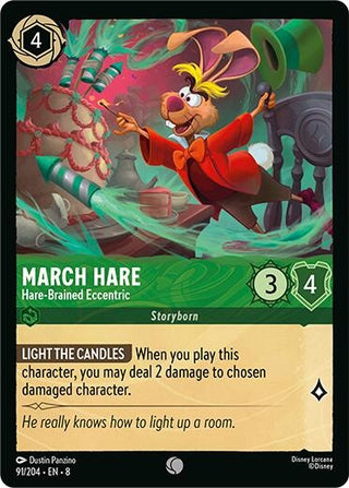 Image for March Hare - Hare-Brained Eccentric (91/204) [Reign of Jafar] - Disney Lorcana