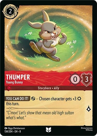 Image for Thumper - Young Bunny (134/204) [Reign of Jafar] - Disney Lorcana