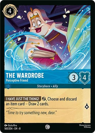 Image for The Wardrobe - Perceptive Friend (160/204) [Reign of Jafar] - Disney Lorcana