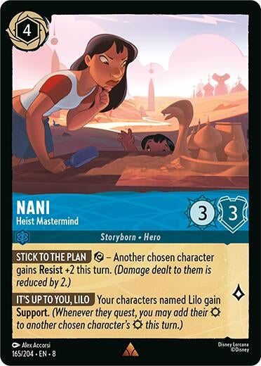 Image for Nani - Heist Mastermind (165/204) [Reign of Jafar] - Disney Lorcana