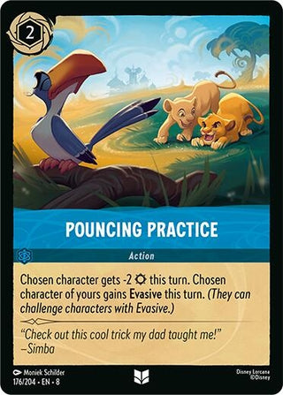 Image for Pouncing Practice (176/204) [Reign of Jafar] - Disney Lorcana