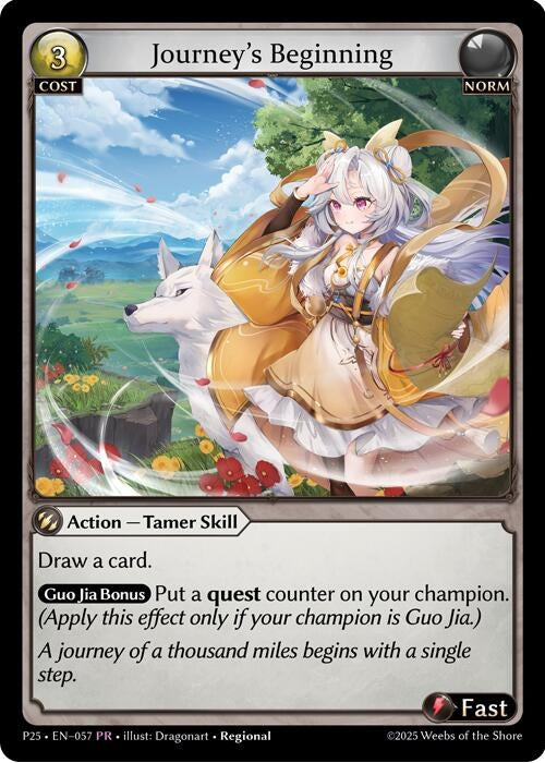 Image for Journey's Beginning (057) (Promotional Cards) - Grand Archive TCG
