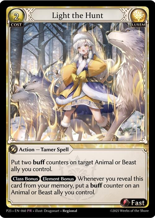 Image for Light the Hunt (060) (Promotional Cards) - Grand Archive TCG