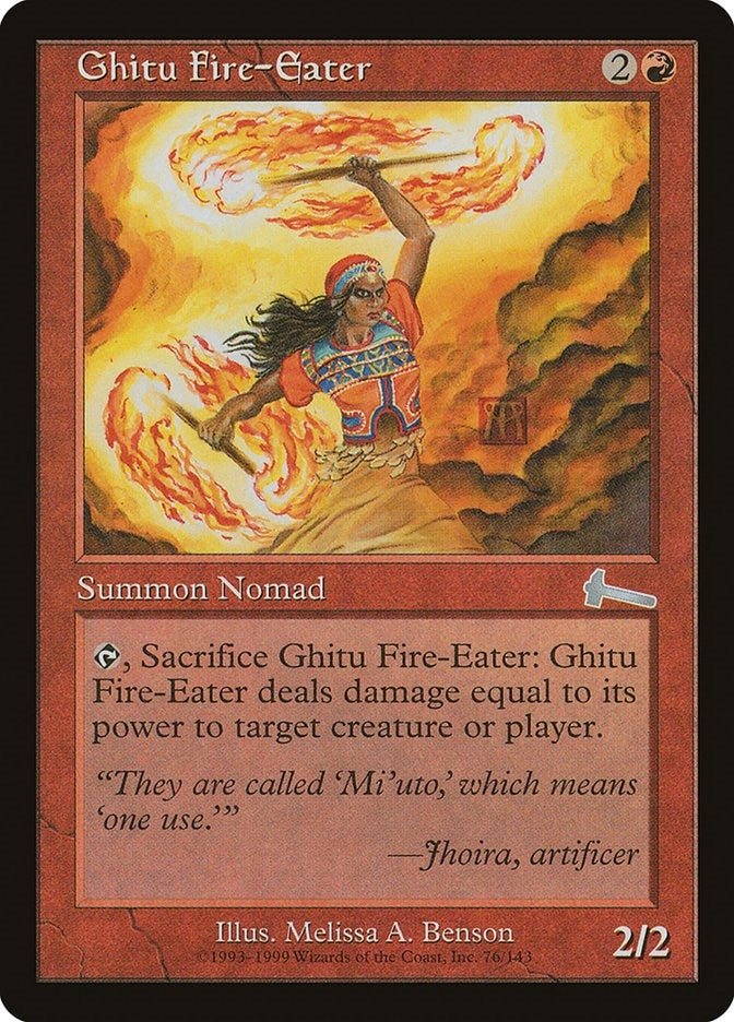 Ghitu Fire-Eater (76) [ULG] - MTG Single