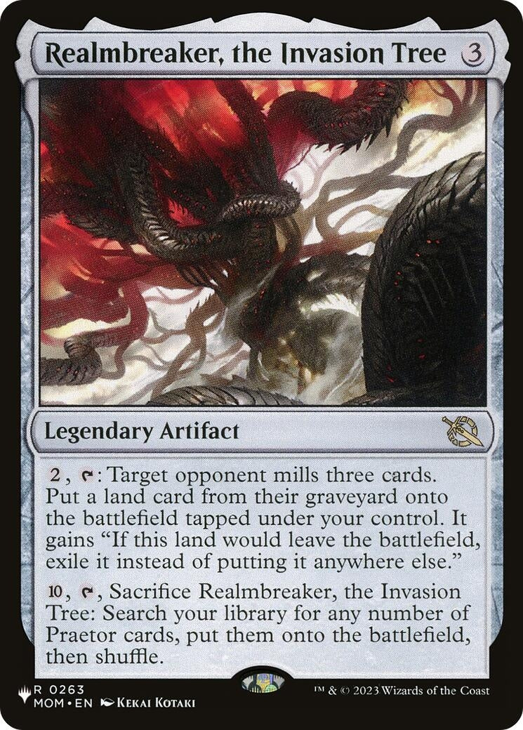 Image for Realmbreaker, the Invasion Tree (263) (The List Reprints) - Magic: The Gathering