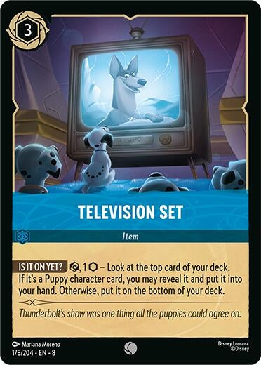 Image for Television Set (178/204) [Reign of Jafar] - Disney Lorcana