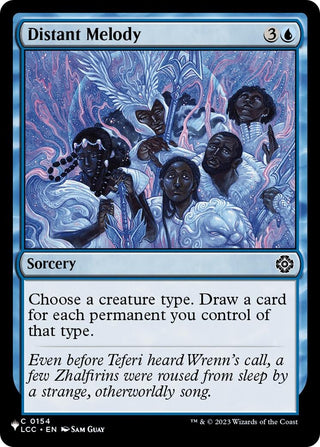 Image for Distant Melody (154) (The List Reprints) - Magic: The Gathering