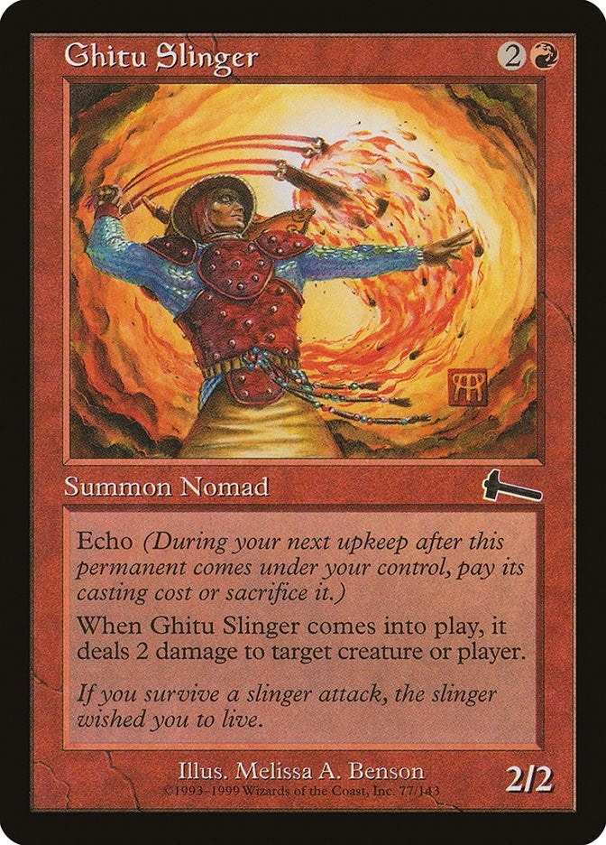 Ghitu Slinger (77) [ULG] - MTG Single