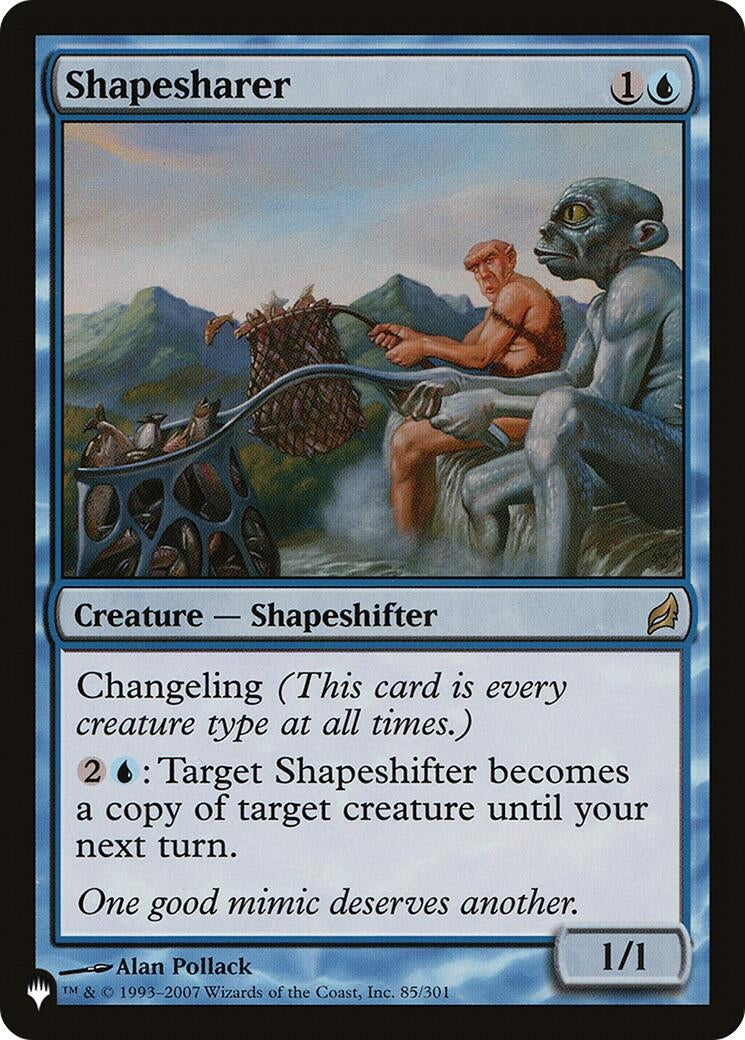 Image for Shapesharer (85/301) (The List Reprints) - Magic: The Gathering