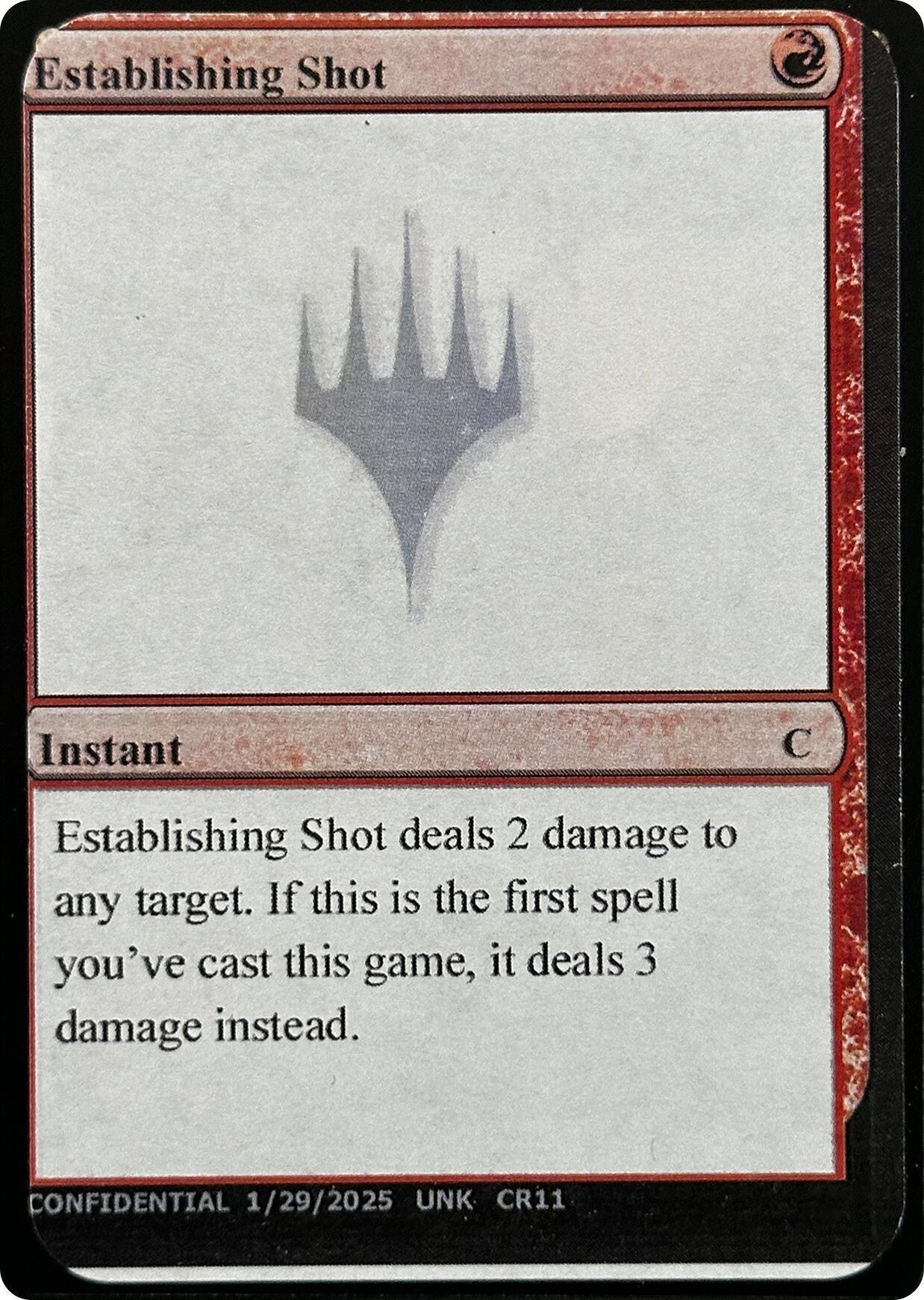Image for Establishing Shot (Un-Known Event Playtest Cards) - Magic: The Gathering