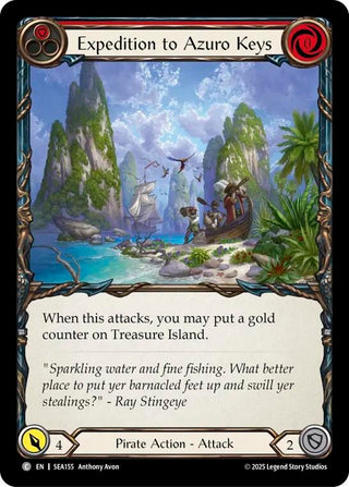 Image for Expedition to Azuro Keys (SEA155) (High Seas) - Flesh and Blood TCG