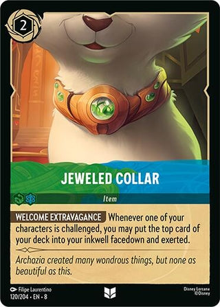 Image for Jeweled Collar (120/204) [Reign of Jafar] - Disney Lorcana
