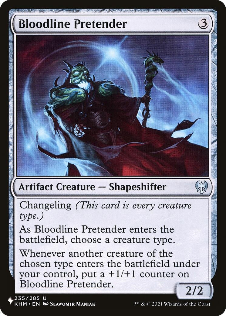 Image for Bloodline Pretender (KHM) (235) (The List Reprints) - Magic: The Gathering