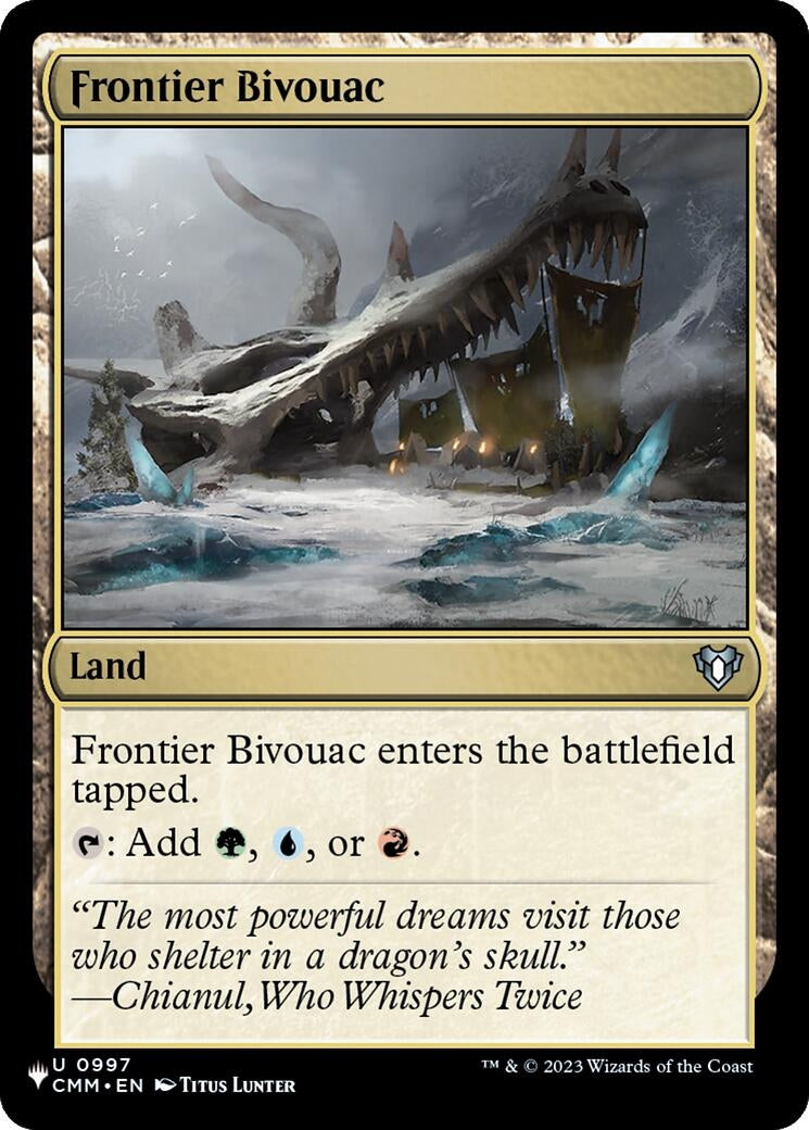 Image for Frontier Bivouac (CMM) (997) (The List Reprints) - Magic: The Gathering
