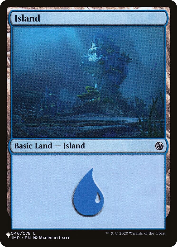 Image for Island (046) (JMP) (046/078) (The List Reprints) - Magic: The Gathering