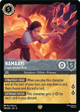 Image for Namaari - Single-Minded Rival (198/204) [Reign of Jafar] - Disney Lorcana