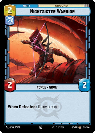 Nightsister Warrior (059/264) [Legends of the Force]